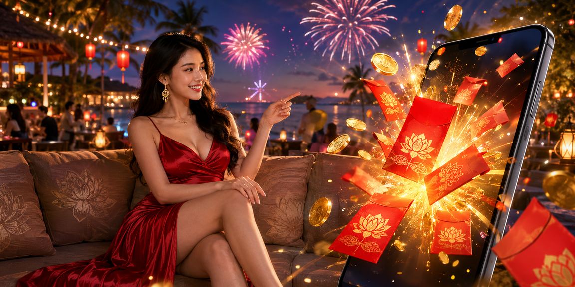 Người dùng VIP nhận phong bì đỏ thưởng đặc biệt trên bãi biển Phú Quốc